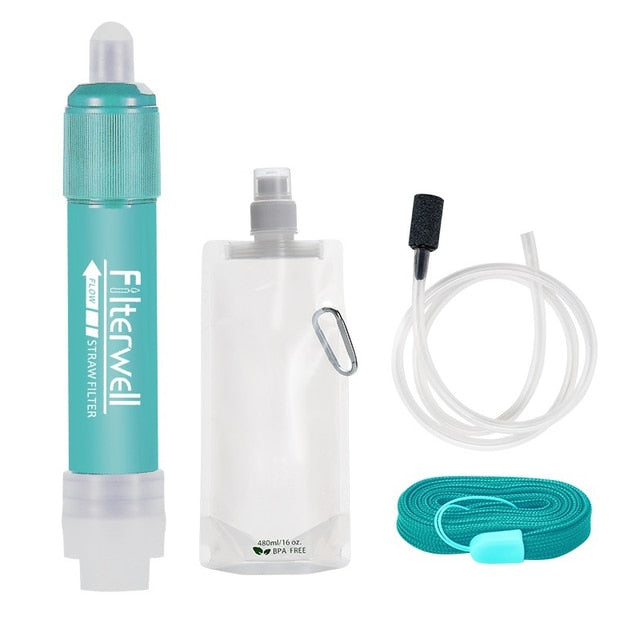 BellissimoFiorePerTe™ Purification Water Filter Straw
