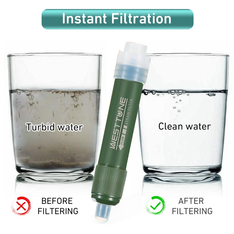 BellissimoFiorePerTe™ Purification Water Filter Straw
