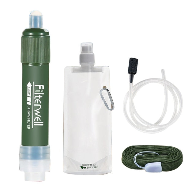 BellissimoFiorePerTe™ Purification Water Filter Straw