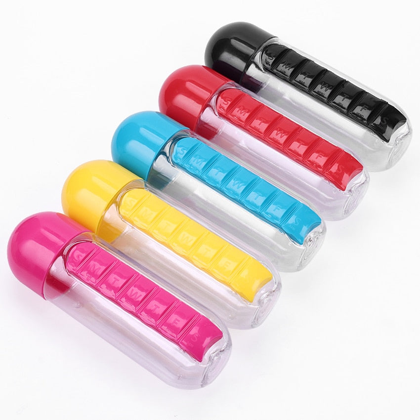 BellissimoFiorePerTe™ Pill Box Water Bottle