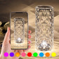 BellissimoFiorePerTe™ 3D Effect Rose Crystal LED Lamp