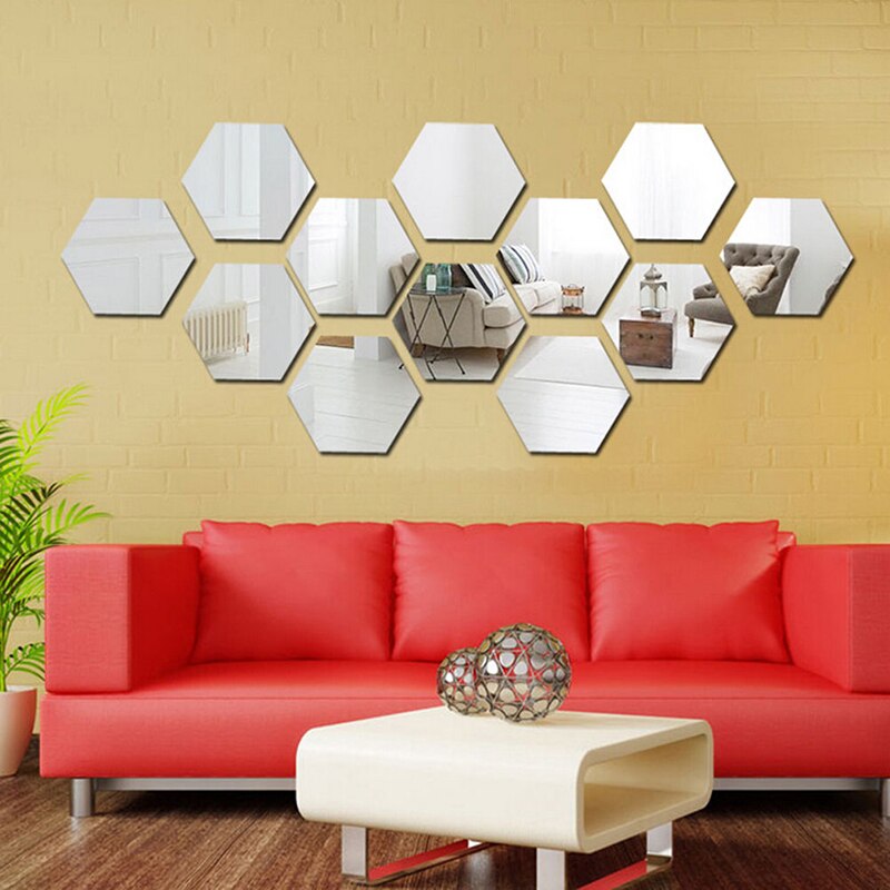 BellissimoFiorePerTe™ 3D Wall Mirror Stickers