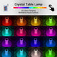 BellissimoFiorePerTe™ 3D Effect Rose Crystal LED Lamp